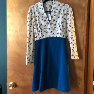 Vintage floral dress